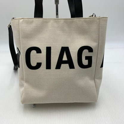 【中古品】【メンズ/レディース】 BALENCIAGA バレンシアガ 544459 エブリデイトートバッグ 2ウェイ ショルダーバッグ カバン 180-260914-ko-08-teih カラー：ナチュラル 万代Net店