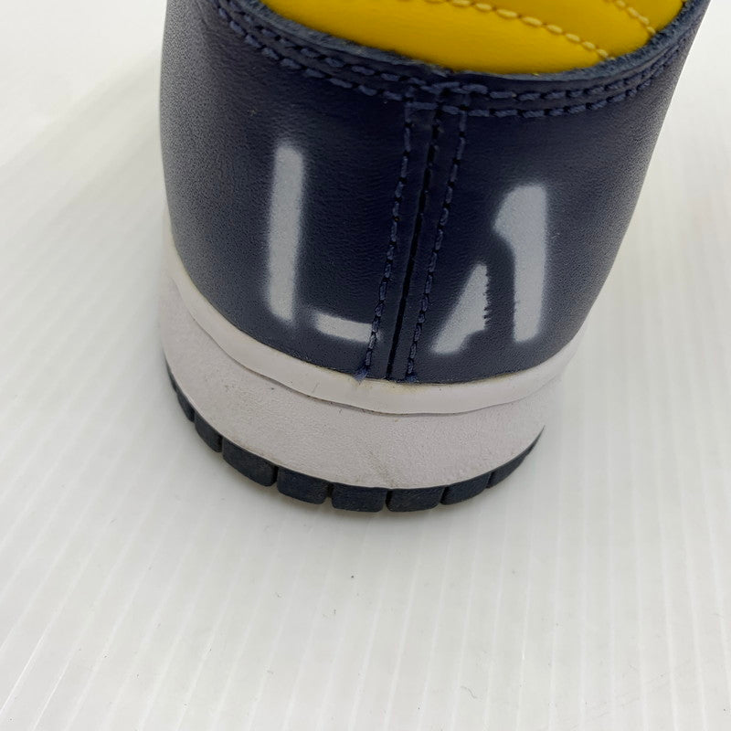 【現状渡し品】【メンズ】 NIKE ナイキ DUNK HIGH LE 630335-471 ダンクハイ スニーカー 靴 シューズ 160-260914-ko-14-teih サイズ：28cm カラー：イエロー 万代Net店