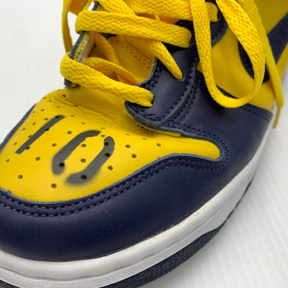 【現状渡し品】【メンズ】 NIKE ナイキ DUNK HIGH LE 630335-471 ダンクハイ スニーカー 靴 シューズ 160-260914-ko-14-teih サイズ：28cm カラー：イエロー 万代Net店
