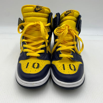 【現状渡し品】【メンズ】 NIKE ナイキ DUNK HIGH LE 630335-471 ダンクハイ スニーカー 靴 シューズ 160-260914-ko-14-teih サイズ：28cm カラー：イエロー 万代Net店