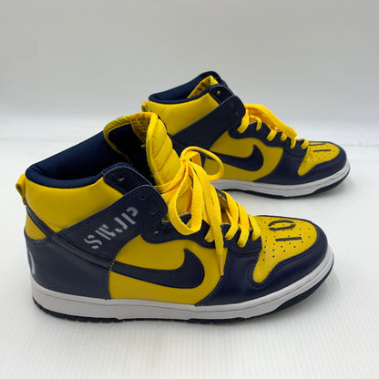【現状渡し品】【メンズ】 NIKE ナイキ DUNK HIGH LE 630335-471 ダンクハイ スニーカー 靴 シューズ 160-260914-ko-14-teih サイズ：28cm カラー：イエロー 万代Net店