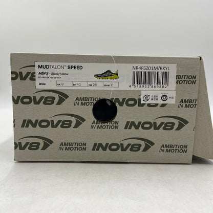 【中古品】【メンズ】 INOV8 イノヴェイト MUDTALON SPEED NR4FSZ01M マッドタロン スピード スニーカー 靴 トレイル ランニング シューズ 162-260904-yo-15-teih サイズ：28cm カラー：イエロー/ブラック 万代Net店