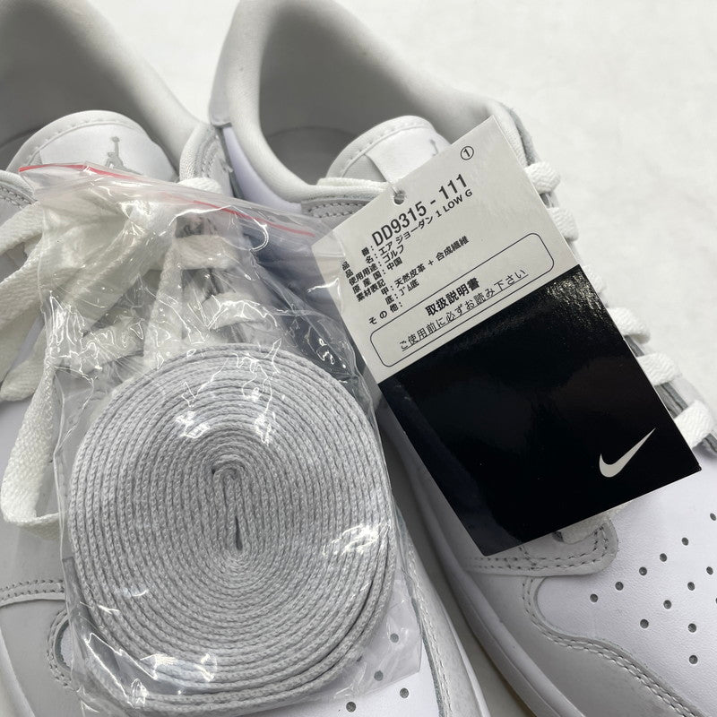 【中古品】【メンズ】 NIKE ナイキ AIR JORDAN 1 LOW GOLF DD9315-111 エアジョーダン1 ロー ゴルフ スニーカー 靴 シューズ 160-260904-yo-11-teih サイズ：27.5 カラー：ホワイト 万代Net店
