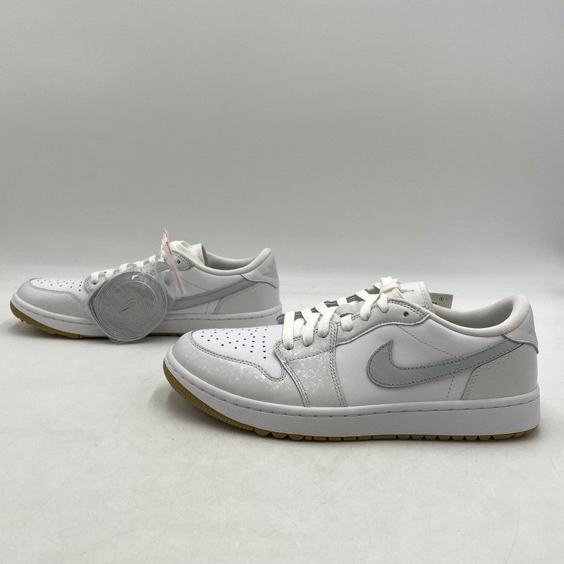 【中古品】【メンズ】 NIKE ナイキ AIR JORDAN 1 LOW GOLF DD9315-111 エアジョーダン1 ロー ゴルフ スニーカー 靴 シューズ 160-260904-yo-11-teih サイズ：27.5 カラー：ホワイト 万代Net店