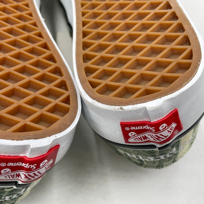 【中古品】【メンズ】 SUPREME シュプリーム × VANS バンズ 別注コラボ 23SS DOLLAR ERA VN0A5FC9GRN ダラー エラ スニーカー 靴 シューズ 162-260904-yo-14-teih サイズ：27.5cm カラー：総柄 万代Net店
