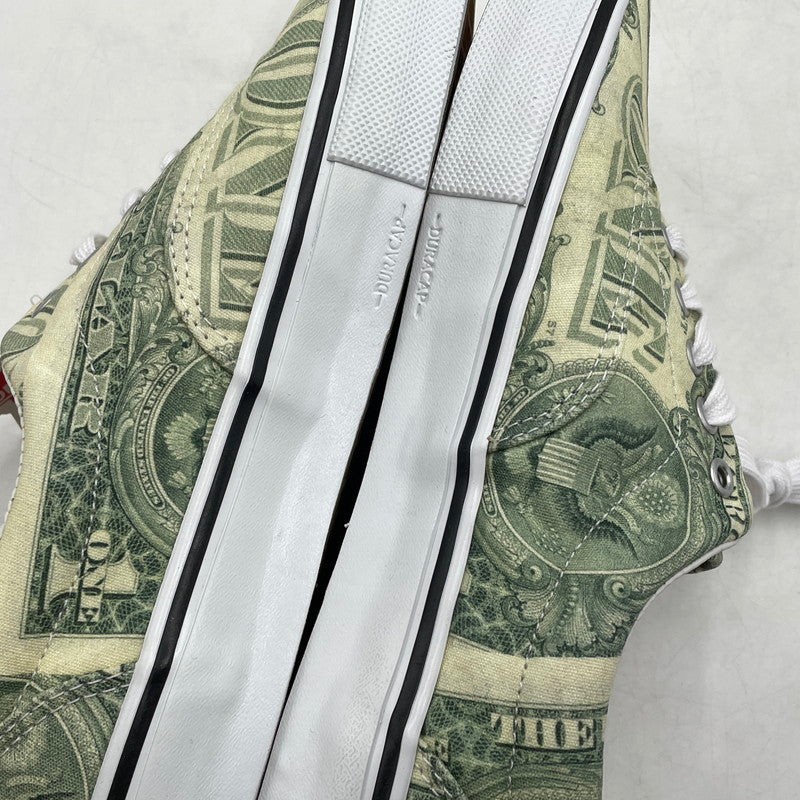 【中古品】【メンズ】 SUPREME シュプリーム × VANS バンズ 別注コラボ 23SS DOLLAR ERA VN0A5FC9GRN ダラー エラ スニーカー 靴 シューズ 162-260904-yo-14-teih サイズ：27.5cm カラー：総柄 万代Net店