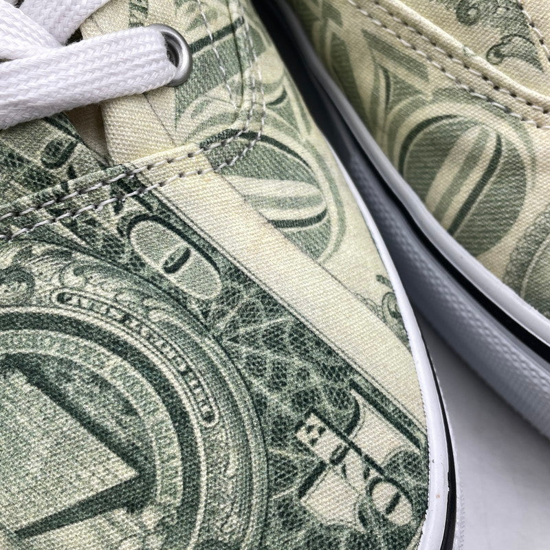 【中古品】【メンズ】 SUPREME シュプリーム × VANS バンズ 別注コラボ 23SS DOLLAR ERA VN0A5FC9GRN ダラー エラ スニーカー 靴 シューズ 162-260904-yo-14-teih サイズ：27.5cm カラー：総柄 万代Net店
