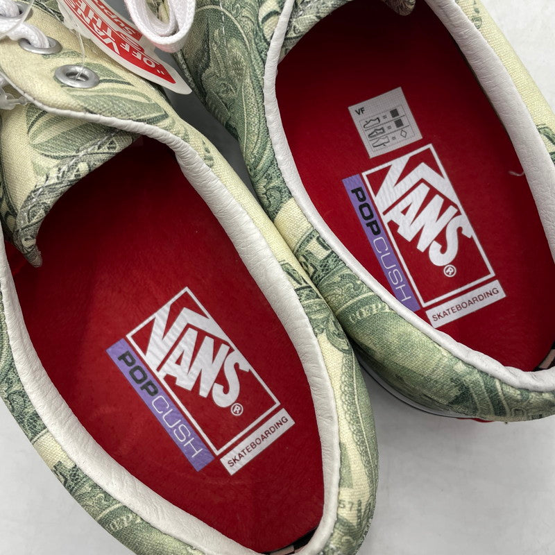 【中古品】【メンズ】 SUPREME シュプリーム × VANS バンズ 別注コラボ 23SS DOLLAR ERA VN0A5FC9GRN ダラー エラ スニーカー 靴 シューズ 162-260904-yo-14-teih サイズ：27.5cm カラー：総柄 万代Net店
