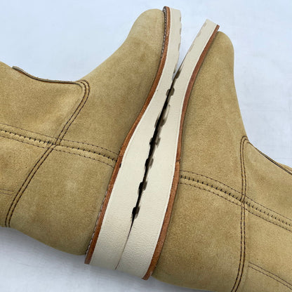 【中古品】【メンズ】 RED WING レッドウィング 9-INCH PECOS BOOTS 8168 9インチ ペコス ブーツ シューズ 靴 164-260904-yo-17-teih サイズ：27.5cm カラー：ベージュ 万代Net店