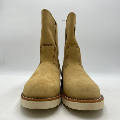 【中古品】【メンズ】 RED WING レッドウィング 9-INCH PECOS BOOTS 8168 9インチ ペコス ブーツ シューズ 靴 164-260904-yo-17-teih サイズ：27.5cm カラー：ベージュ 万代Net店