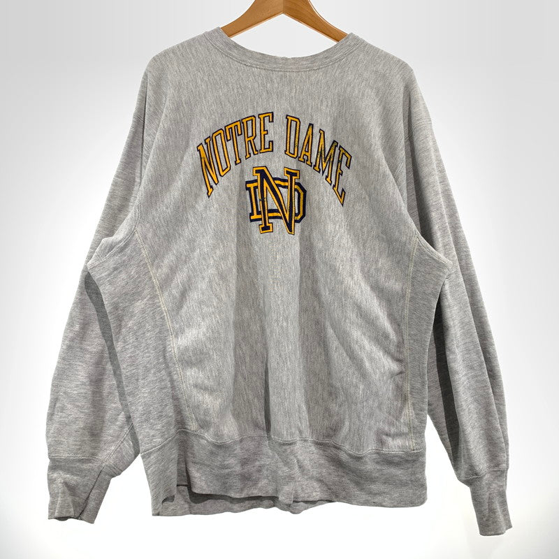 【中古品】【メンズ】 CHAMPION チャンピオン 90’s REVERSE WEAVE SWEAT 90年代 リバース ウィーブ スウェット 長袖 トップス トレーナー 145-260903-sa-10-teih サイズ：XL カラー：グレー 万代Net店