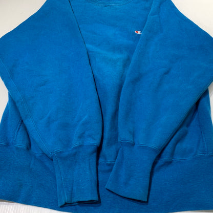 【中古品】【メンズ】 CHAMPION チャンピオン REVERSE WEAVE SWEAT リバース ウィーブ スウェット 長袖 トップス トレーナー 145-260903-sa-15-teih サイズ：L カラー：ブルー系 万代Net店