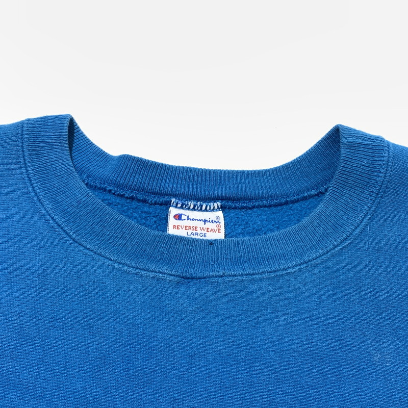 【中古品】【メンズ】 CHAMPION チャンピオン REVERSE WEAVE SWEAT リバース ウィーブ スウェット 長袖 トップス トレーナー 145-260903-sa-15-teih サイズ：L カラー：ブルー系 万代Net店