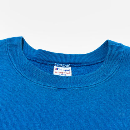 【中古品】【メンズ】 CHAMPION チャンピオン REVERSE WEAVE SWEAT リバース ウィーブ スウェット 長袖 トップス トレーナー 145-260903-sa-15-teih サイズ：L カラー：ブルー系 万代Net店