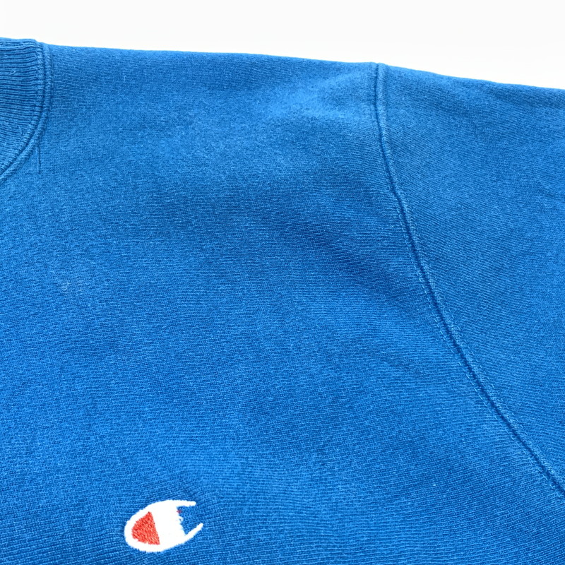 【中古品】【メンズ】 CHAMPION チャンピオン REVERSE WEAVE SWEAT リバース ウィーブ スウェット 長袖 トップス トレーナー 145-260903-sa-15-teih サイズ：L カラー：ブルー系 万代Net店