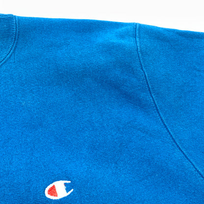 【中古品】【メンズ】 CHAMPION チャンピオン REVERSE WEAVE SWEAT リバース ウィーブ スウェット 長袖 トップス トレーナー 145-260903-sa-15-teih サイズ：L カラー：ブルー系 万代Net店