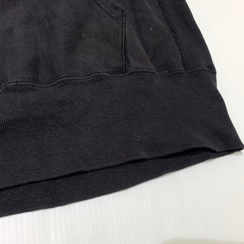 【現状渡し品】【メンズ】 CHAMPION チャンピオン REVERSE WEAVE 145 リバース ウィーブ 長袖 トップス プルオーバーパーカー 145-260903-sa-07-teih サイズ：不明 カラー：ブラック 万代Net店
