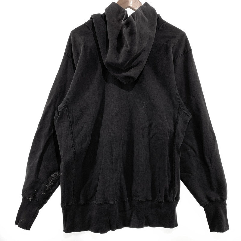 【現状渡し品】【メンズ】 CHAMPION チャンピオン REVERSE WEAVE 145 リバース ウィーブ 長袖 トップス プルオーバーパーカー 145-260903-sa-07-teih サイズ：不明 カラー：ブラック 万代Net店