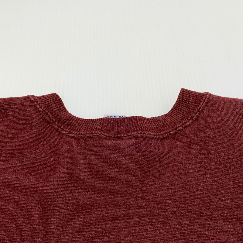 【中古品】【メンズ】 CHAMPION チャンピオン 90’s REVERSE WEAVE SWEAT 145 90年代 リバース ウィーブ スウェット 長袖 トップス トレーナー 145-260903-sa-11-teih サイズ：L カラー：バーガンディー 万代Net店