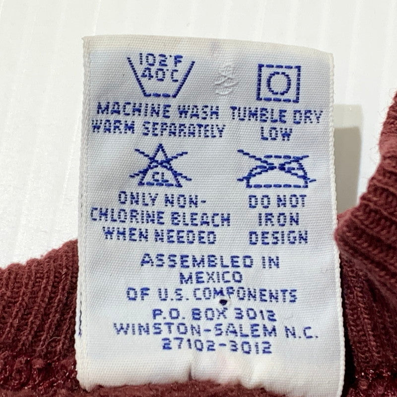 【中古品】【メンズ】 CHAMPION チャンピオン 90’s REVERSE WEAVE SWEAT 145 90年代 リバース ウィーブ スウェット 長袖 トップス トレーナー 145-260903-sa-11-teih サイズ：L カラー：バーガンディー 万代Net店