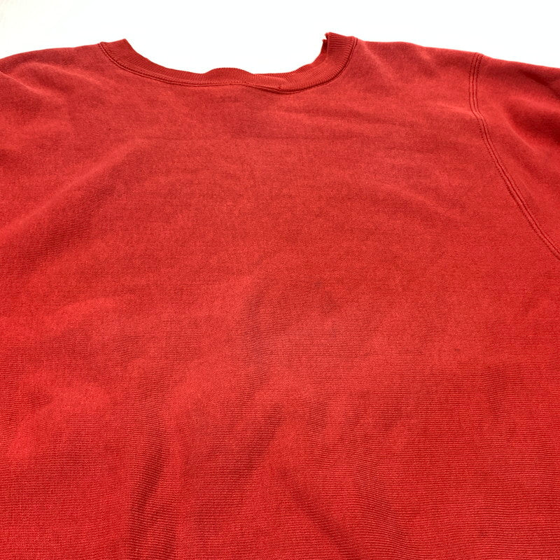 【中古品】【メンズ】 CHAMPION チャンピオン 80’s VINTAGE REVERSE WEAVE SWEAT 80年代 ヴィンテージ リバース ウィーブ スウェット 長袖 トップス トレーナー 目無し 145-260903-sa-13-teih サイズ：M カラー：レッド 万代Net店