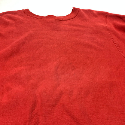 【中古品】【メンズ】 CHAMPION チャンピオン 80’s VINTAGE REVERSE WEAVE SWEAT 80年代 ヴィンテージ リバース ウィーブ スウェット 長袖 トップス トレーナー 目無し 145-260903-sa-13-teih サイズ：M カラー：レッド 万代Net店