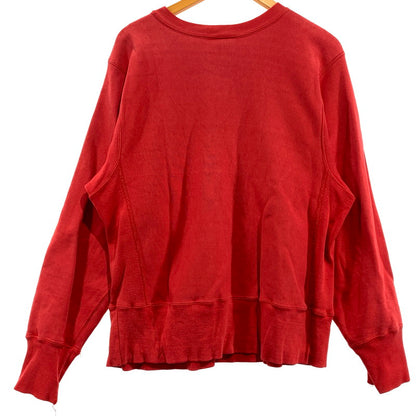 【中古品】【メンズ】 CHAMPION チャンピオン 80’s VINTAGE REVERSE WEAVE SWEAT 80年代 ヴィンテージ リバース ウィーブ スウェット 長袖 トップス トレーナー 目無し 145-260903-sa-13-teih サイズ：M カラー：レッド 万代Net店