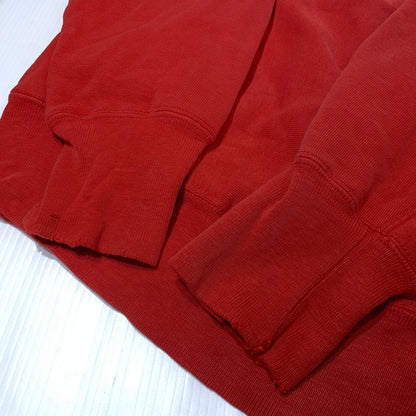 【中古品】【メンズ】 CHAMPION チャンピオン 80’s VINTAGE REVERSE WEAVE "UNIVERSITY" SWEAT 80年代 ヴィンテージ リバース ウィーブ ユニバーシティ スウェット 長袖 トレーナー 三段プリント 145-260903-sa-12-teih サイズ：M カラー：レッド 万代Net店