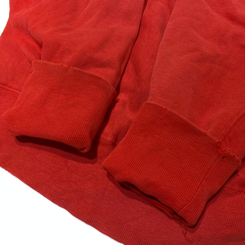【中古品】【メンズ】 CHAMPION チャンピオン 80’s VINTAGE REVERSE WEAVE "UNIVERSITY" SWEAT 80年代 ヴィンテージ リバース ウィーブ ユニバーシティ スウェット 長袖 トレーナー 三段プリント 145-260903-sa-12-teih サイズ：M カラー：レッド 万代Net店