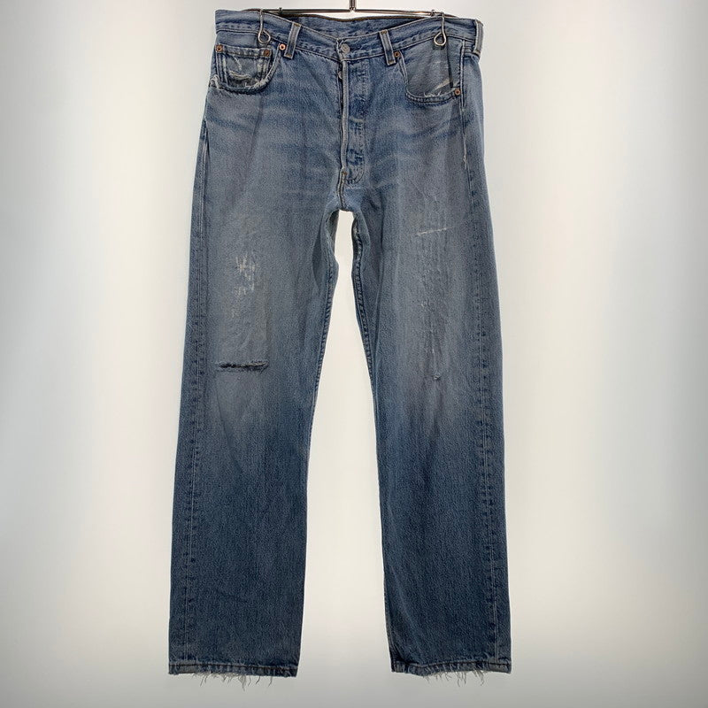 【現状渡し品】【メンズ】 Levi's リーバイス 90's 501 DENIM PANTS MADE IN USA 501-0114 90年代 デニムパンツ ボトムス ジーンズ USA製 156-260905-ko-03-teih サイズ：W34L30 カラー：インディゴ 万代Net店