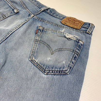 【現状渡し品】【メンズ】 Levi's リーバイス 90's 501 DENIM PANTS MADE IN USA 501-0114 90年代 デニムパンツ ボトムス ジーンズ USA製 156-260905-ko-03-teih サイズ：W34L30 カラー：インディゴ 万代Net店