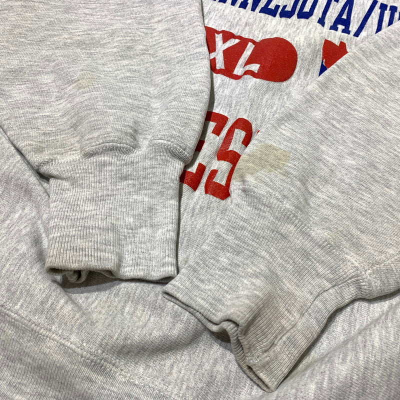 【中古品】【メンズ】 CHAMPION チャンピオン 90’s REVERSE WEAVE "MINNESOTA" SWEAT 90年代 リバース ウィーブ ミネソタ スウェット 長袖 トップス トレーナー 145-260903-sa-09-teih サイズ：L カラー：グレー 万代Net店