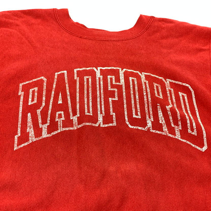 【中古品】【メンズ】 CHAMPION チャンピオン 80’s VINTAGE REVERSE WEAVE "RADFORD" SWEAT 80年代 ヴィンテージ リバース ウィーブ レッドフード スウェット 長袖 トップス トレーナー 145-260903-sa-14-teih サイズ：M カラー：レッド 万代Net店
