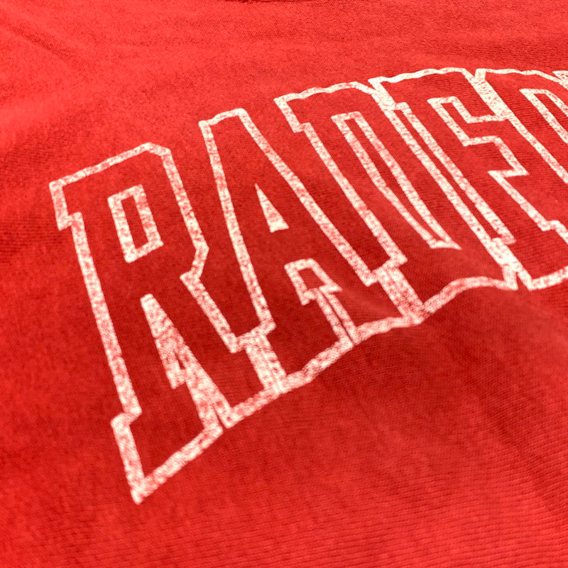 【中古品】【メンズ】 CHAMPION チャンピオン 80’s VINTAGE REVERSE WEAVE "RADFORD" SWEAT 80年代 ヴィンテージ リバース ウィーブ レッドフード スウェット 長袖 トップス トレーナー 145-260903-sa-14-teih サイズ：M カラー：レッド 万代Net店