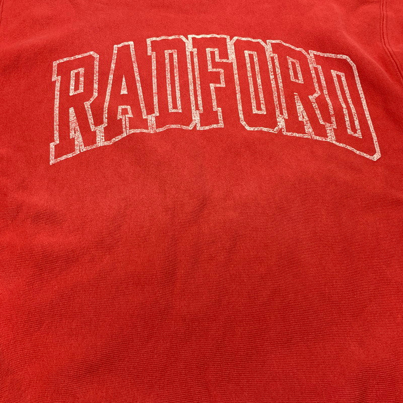 【中古品】【メンズ】 CHAMPION チャンピオン 80’s VINTAGE REVERSE WEAVE "RADFORD" SWEAT 80年代 ヴィンテージ リバース ウィーブ レッドフード スウェット 長袖 トップス トレーナー 145-260903-sa-14-teih サイズ：M カラー：レッド 万代Net店