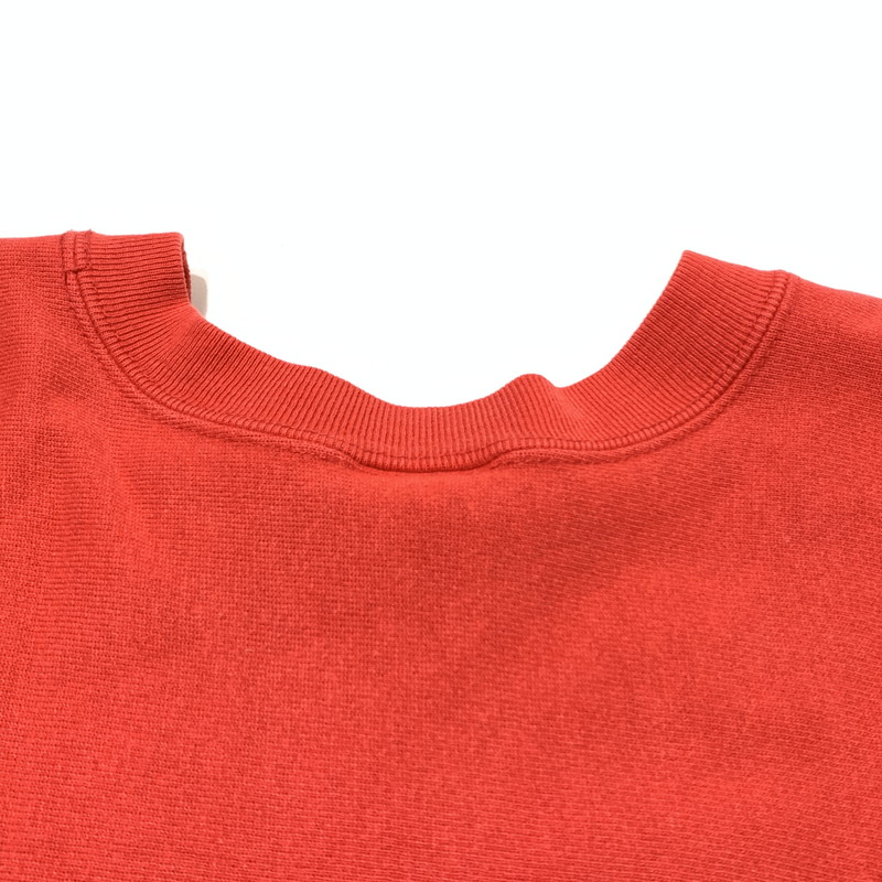 【中古品】【メンズ】 CHAMPION チャンピオン 80’s VINTAGE REVERSE WEAVE "RADFORD" SWEAT 80年代 ヴィンテージ リバース ウィーブ レッドフード スウェット 長袖 トップス トレーナー 145-260903-sa-14-teih サイズ：M カラー：レッド 万代Net店