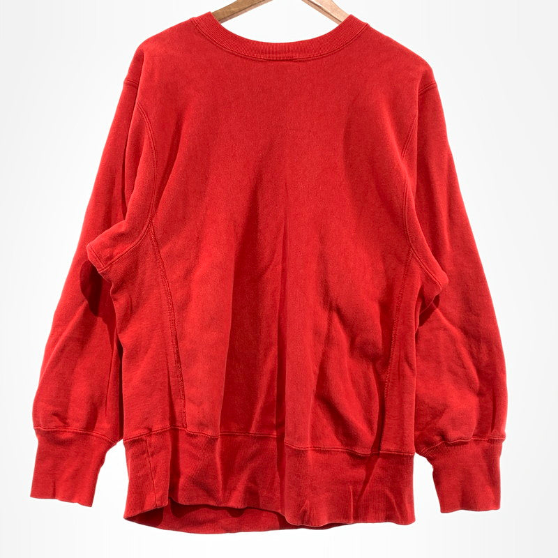 【中古品】【メンズ】 CHAMPION チャンピオン 80’s VINTAGE REVERSE WEAVE "RADFORD" SWEAT 80年代 ヴィンテージ リバース ウィーブ レッドフード スウェット 長袖 トップス トレーナー 145-260903-sa-14-teih サイズ：M カラー：レッド 万代Net店