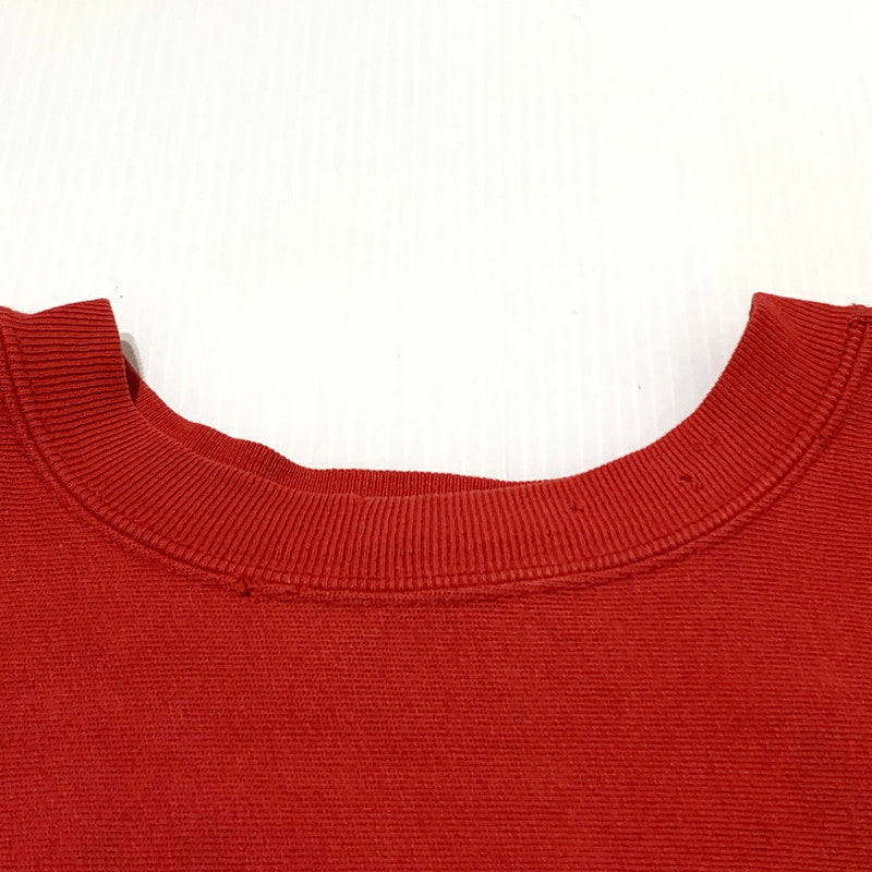 【中古品】【メンズ】 CHAMPION チャンピオン 80’s VINTAGE REVERSE WEAVE "RADFORD" SWEAT 80年代 ヴィンテージ リバース ウィーブ レッドフード スウェット 長袖 トップス トレーナー 145-260903-sa-14-teih サイズ：M カラー：レッド 万代Net店