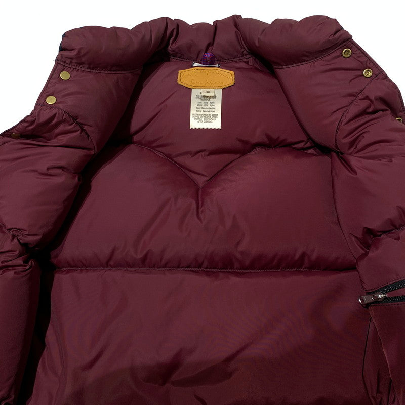 【中古品】【メンズ】 ROCKY MOUNTAIN ロッキーマウンテン FEATHERBED DOWN VEST フェザーベッド ダウン ベスト アウター 145-260903-sa-01-teih サイズ：40 カラー：ネイビー 万代Net店