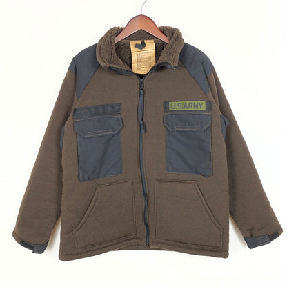 【中古品】【メンズ】 US.ARMY アメリカ軍 PILE JACKET BARE JACKET GEN1 8415-01-228-1356 パイル ジャケット ベアージャケット アウター 145-260906-sa-10-teih サイズ：44 カラー：ブラウン 万代Net店