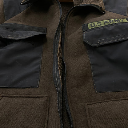 【中古品】【メンズ】 US.ARMY アメリカ軍 PILE JACKET BARE JACKET GEN1 8415-01-228-1356 パイル ジャケット ベアージャケット アウター 145-260906-sa-10-teih サイズ：44 カラー：ブラウン 万代Net店
