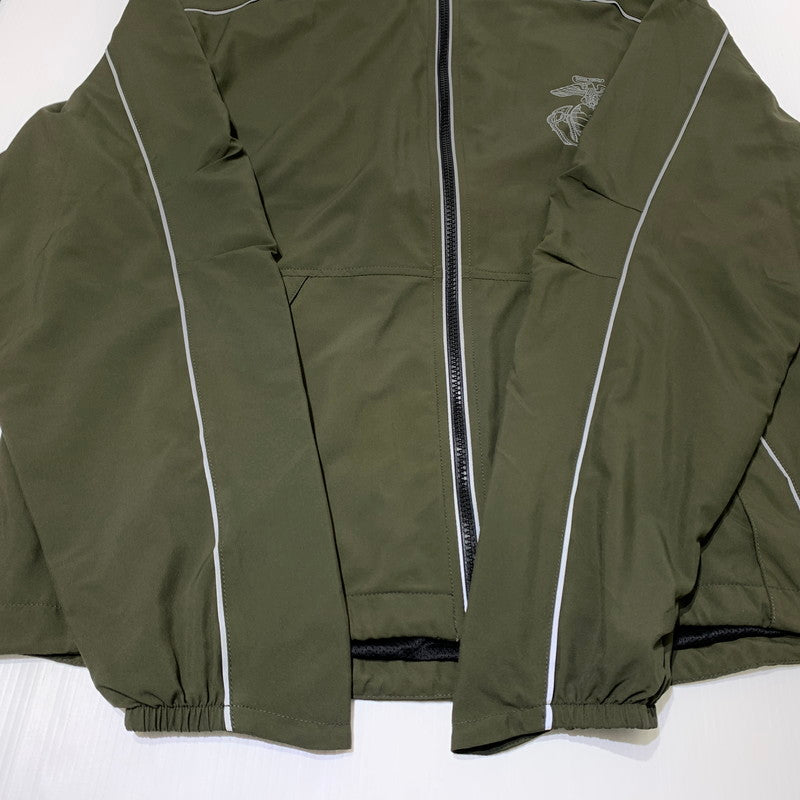 【中古品】【メンズ】 NEW BALANCE ニューバランス NYLON JACKET M485000 ナイロン ジャケット アウター 148-260903-sa-05-teih サイズ：L カラー：カーキ 万代Net店