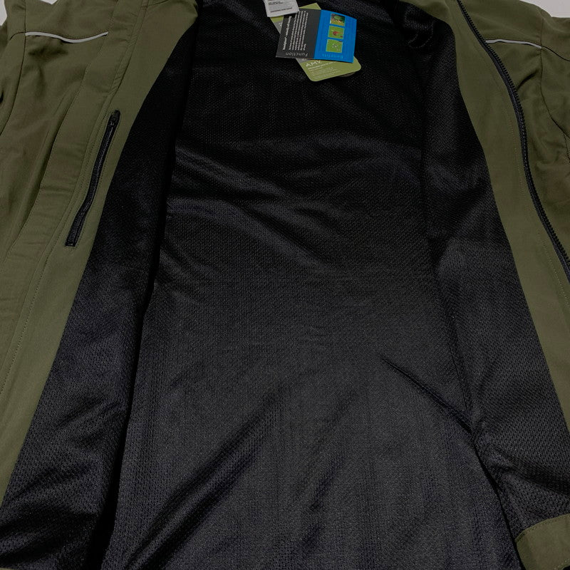 【中古品】【メンズ】 NEW BALANCE ニューバランス NYLON JACKET M485000 ナイロン ジャケット アウター 148-260903-sa-05-teih サイズ：L カラー：カーキ 万代Net店