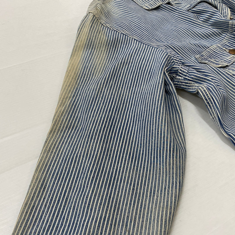 【ジャンク品】【メンズ】 PAYDAY ペイデイ 50’s VINTAGE COVERALL 50年代 ヴィンテージ カバーオール 長袖 トップス 145-260906-sa-15-teih サイズ：不明 カラー：ストライプ 万代Net店