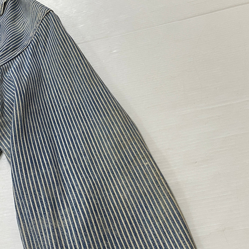 【ジャンク品】【メンズ】 PAYDAY ペイデイ 50’s VINTAGE COVERALL 50年代 ヴィンテージ カバーオール 長袖 トップス 145-260906-sa-15-teih サイズ：不明 カラー：ストライプ 万代Net店