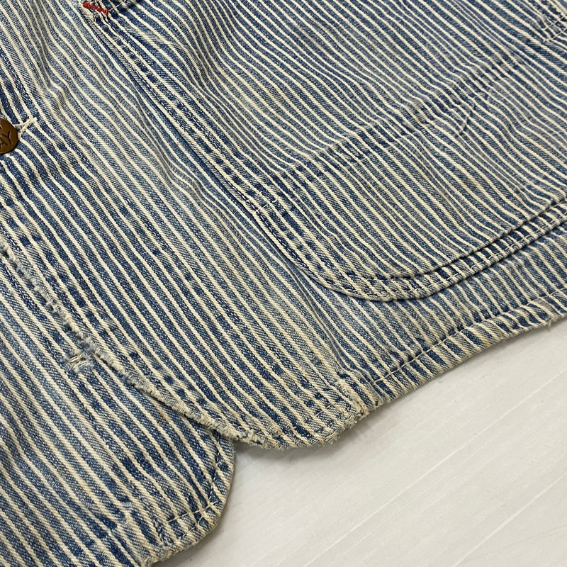 【ジャンク品】【メンズ】 PAYDAY ペイデイ 50’s VINTAGE COVERALL 50年代 ヴィンテージ カバーオール 長袖 トップス 145-260906-sa-15-teih サイズ：不明 カラー：ストライプ 万代Net店