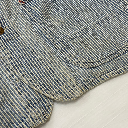 【ジャンク品】【メンズ】 PAYDAY ペイデイ 50’s VINTAGE COVERALL 50年代 ヴィンテージ カバーオール 長袖 トップス 145-260906-sa-15-teih サイズ：不明 カラー：ストライプ 万代Net店