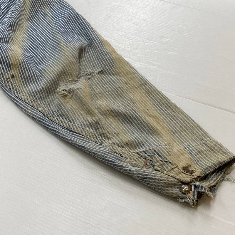 【ジャンク品】【メンズ】 PAYDAY ペイデイ 50’s VINTAGE COVERALL 50年代 ヴィンテージ カバーオール 長袖 トップス 145-260906-sa-15-teih サイズ：不明 カラー：ストライプ 万代Net店