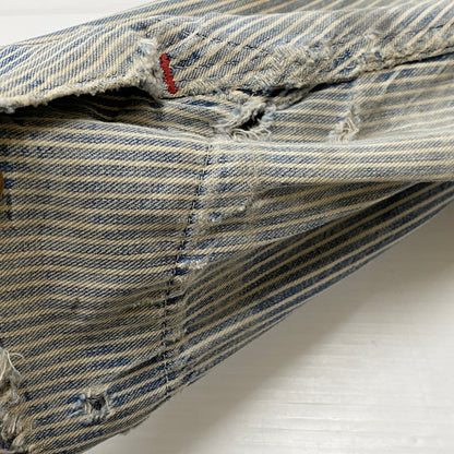 【ジャンク品】【メンズ】 PAYDAY ペイデイ 50’s VINTAGE COVERALL 50年代 ヴィンテージ カバーオール 長袖 トップス 145-260906-sa-15-teih サイズ：不明 カラー：ストライプ 万代Net店