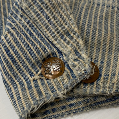 【ジャンク品】【メンズ】 PAYDAY ペイデイ 50’s VINTAGE COVERALL 50年代 ヴィンテージ カバーオール 長袖 トップス 145-260906-sa-15-teih サイズ：不明 カラー：ストライプ 万代Net店